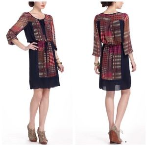Anthropologie Maeve Rosalie Peasant Blouson Dress